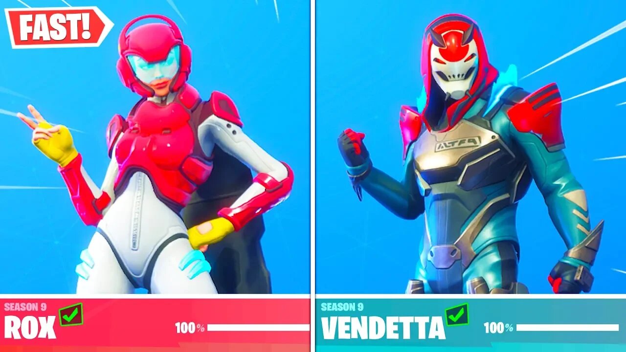 How To Unlock MAX "ROX & VENDETTA" Skin In Fortnite! (Free Skin Rewards)