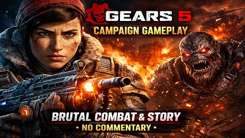 Gears 5 Campaign Gameplay – Brutal Combat & Story (No Commentary)