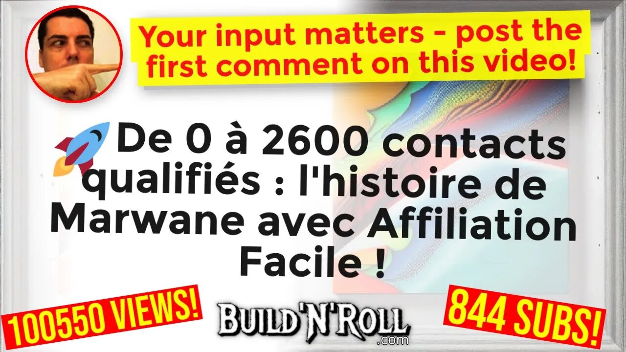 🚀 De 0 à 2600 contacts qualifiés : l'histoire de Marwane avec Affiliation Facile !