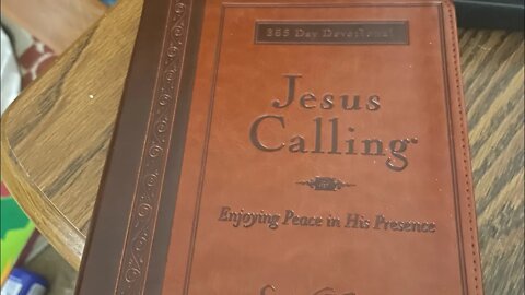 October 30Th| Jesus calling daily devotional.