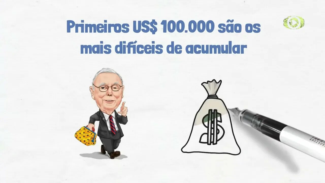 Os primeiro R$100,000 são os mais difíceis de conseguir ?