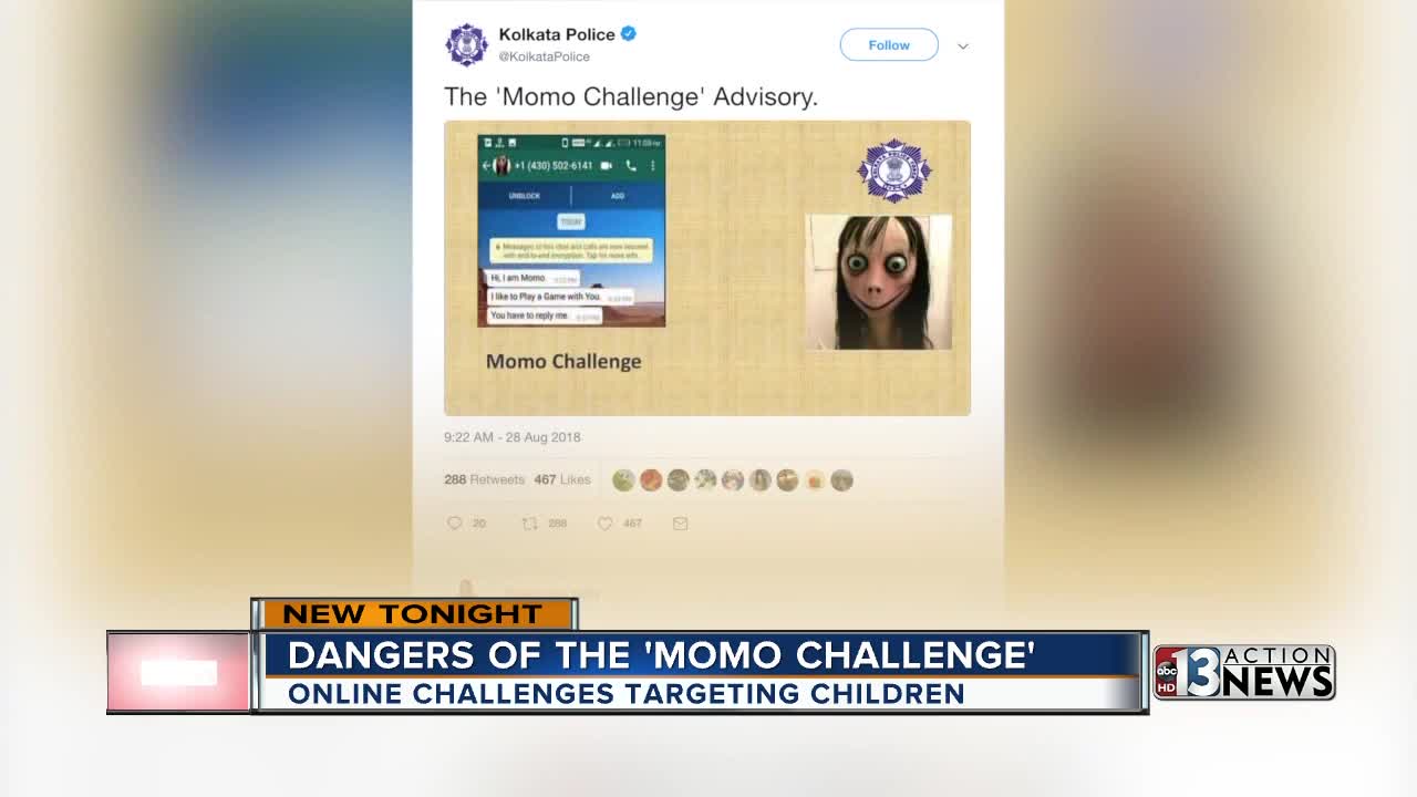 Vegas father concerned about potentially deadly 'Momo Challenge'