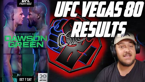 Bobby Green vs Grant Dawson Full Results!!││CSC││Fight Night Highlights!