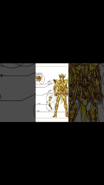 Os Cavaleiros Do Zodíaco - Armadura De Virgem - Shaka [Pause o Vídeo Caso Não Consiga Ler]