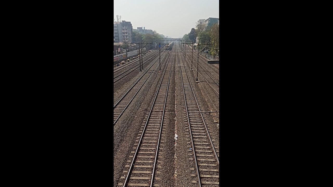 #train #indian railway #tracks #mumbailocal