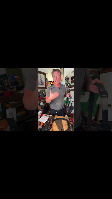 Hands down, BEST gun/EDC belts, Kore ratchet belt.😳 #gun #tactical #preparation