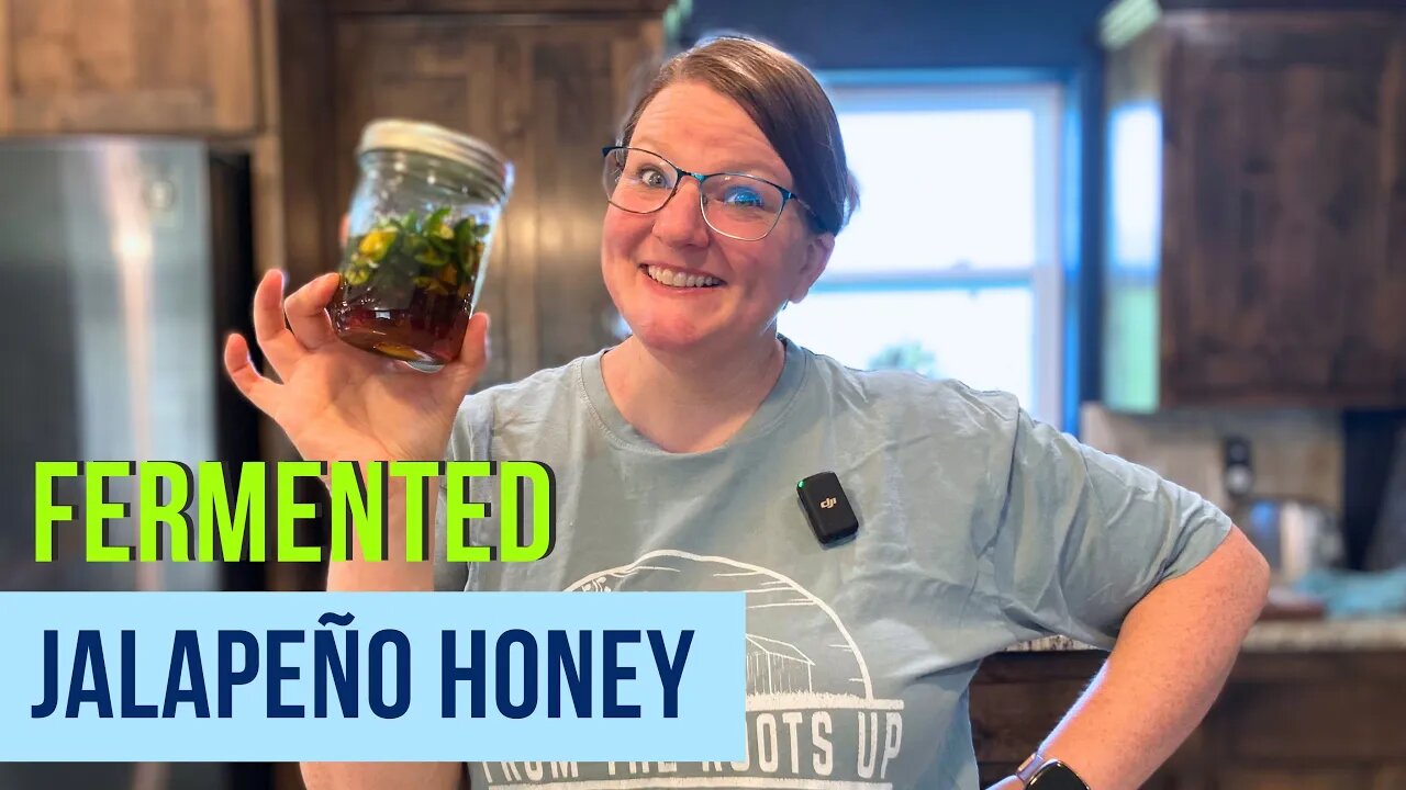 Heat Up Your Pantry with Fermented Jalapeno Honey 🌶️🍯 | Every Bit Counts Challenge Day 21