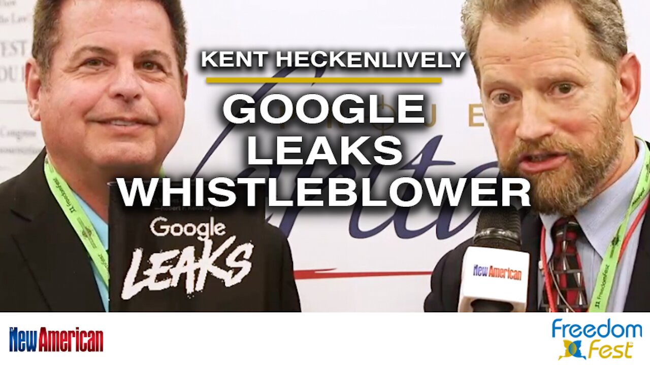 Kent Heckenlively, Co-author of The Blockbuster Expose Google Leaks | FreedomFest 2021