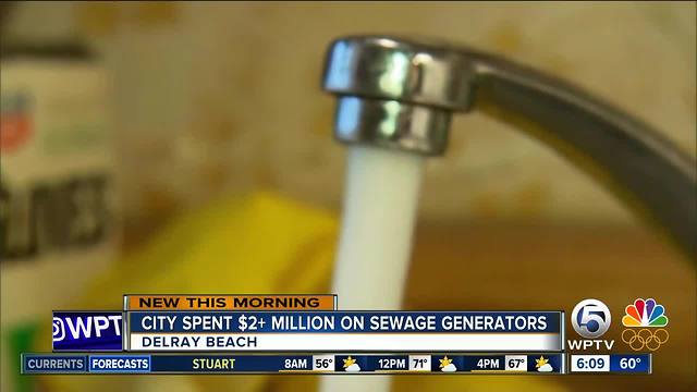 Delray Beach spent $2.1 million on generators to power sewage pumps