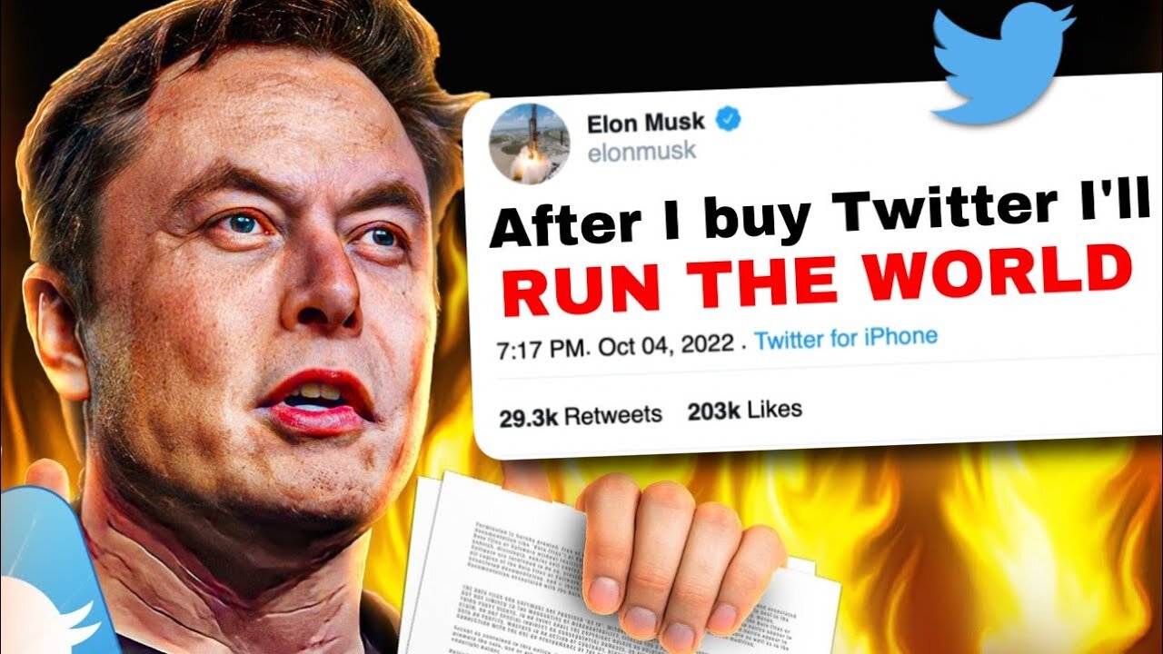 Elon Musk's Secret Agenda Exposed