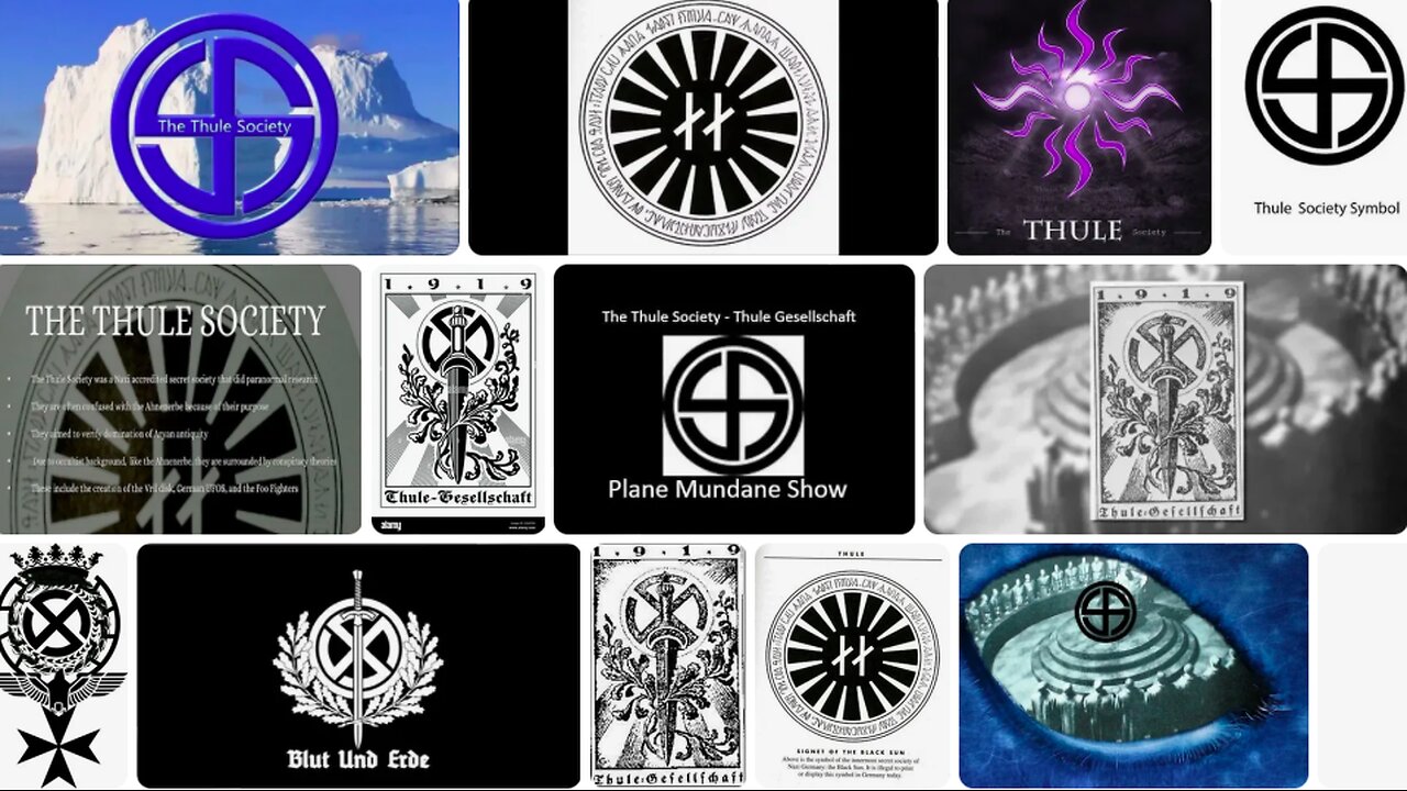 AHNENERBE - The Thule Society & the Impending Apocalypse - underground society of aryan occultists