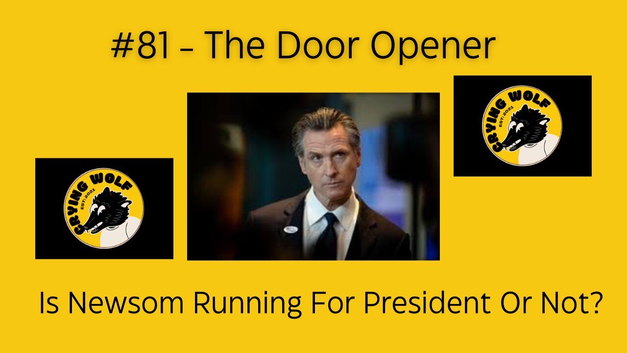 Is Newsom Running For President Or Not?