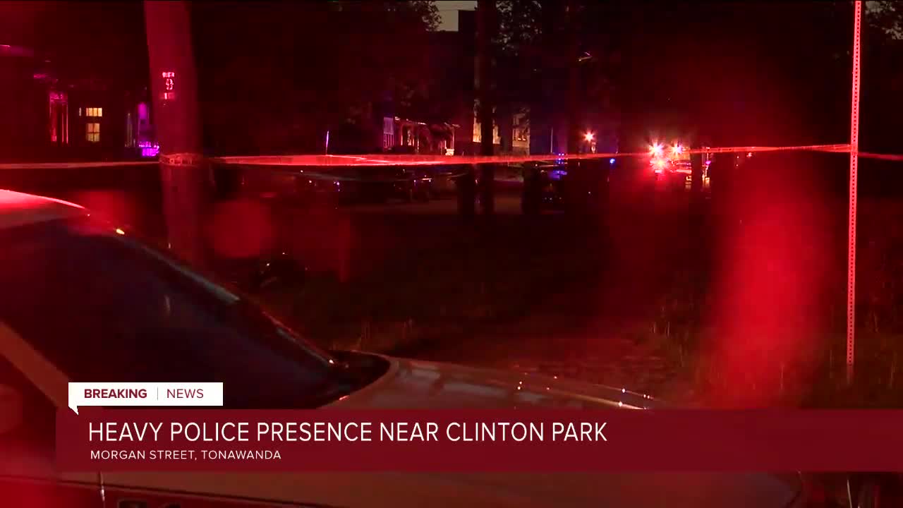 City of Tonawanda police investigating crime scene near Clinton Park