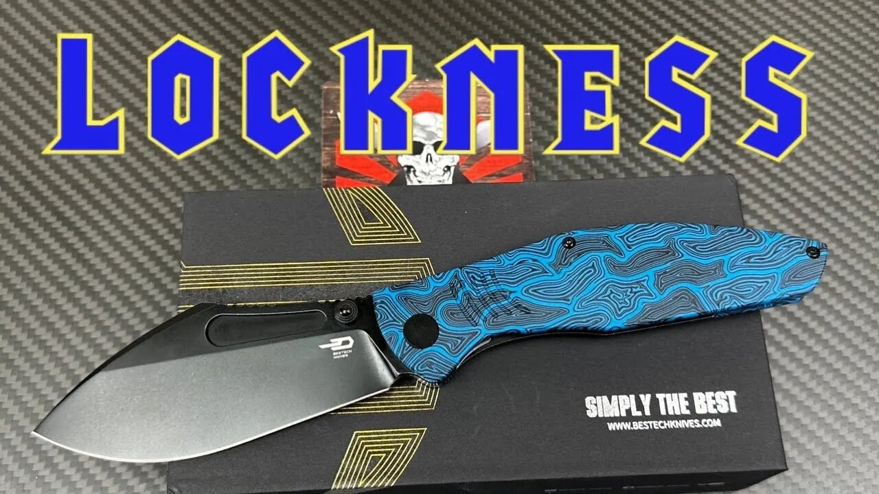 Bestech Lockness …. Nessmuck blade brought to a modern folder !