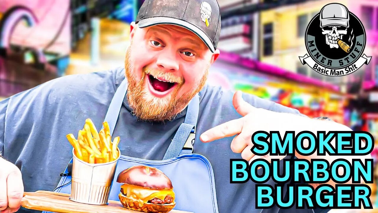 INCREDIBLE Smoked Bourbon Burger