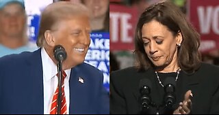 Trump Mocks Kamala With Yawning Video After She Accuses