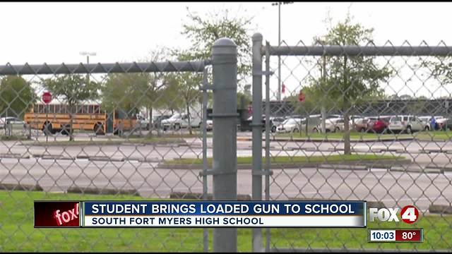 Student arrested for bringing gun to South Fort Myers High School