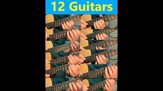 12 Guitars by Gene Petty #Shorts