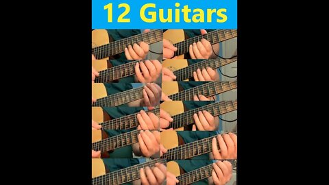 12 Guitars by Gene Petty #Shorts