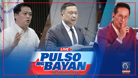 LIVE: Pulso ng Bayan with Admar Vilando at MJ Mondejar | Oct. 10, 2024