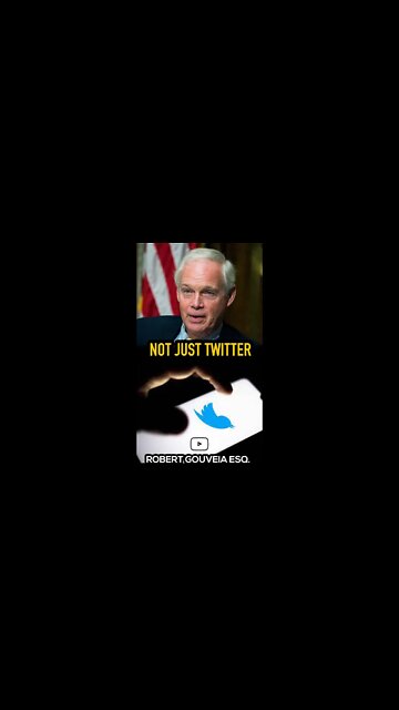 Ron Johnson: Not Just Twitter! #shorts