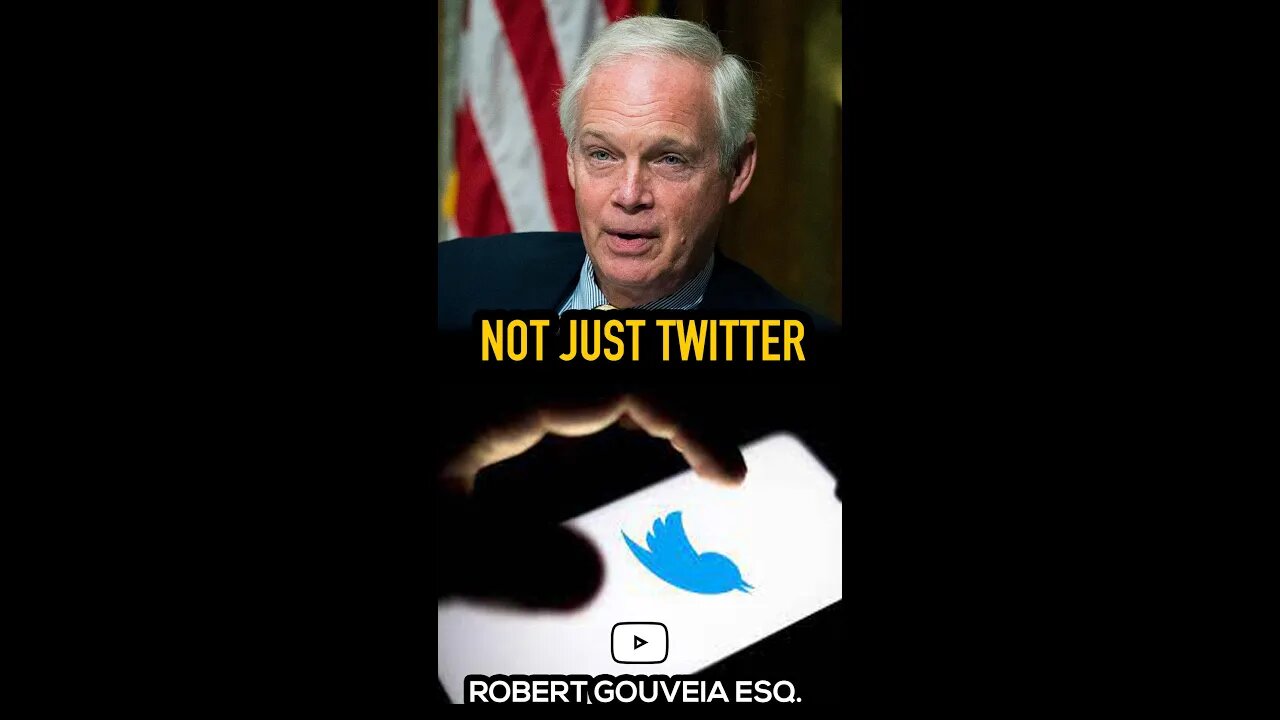 Ron Johnson: Not Just Twitter! #shorts