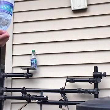 Little Boy Wins at Bottle Flipping