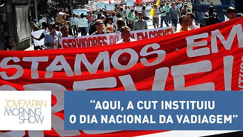 Nunes: "Nunca houve no Brasil a greve geral. Aqui, a CUT instituiu o dia nacional da vadiagem