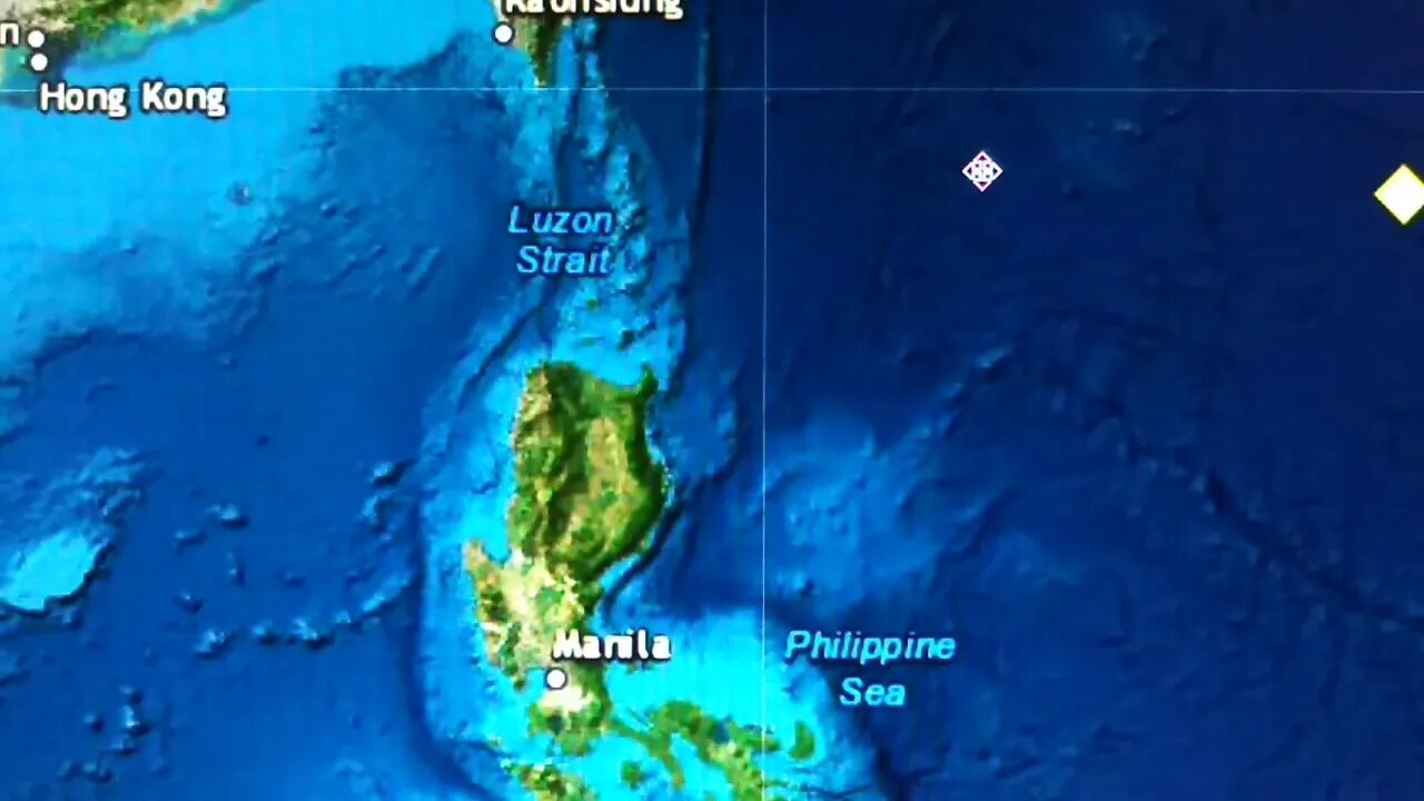 6.5 Earthquake Papua New Guinea & Tsunami Station In Event Mode Between Taiwan, Philippines 3/1/2023