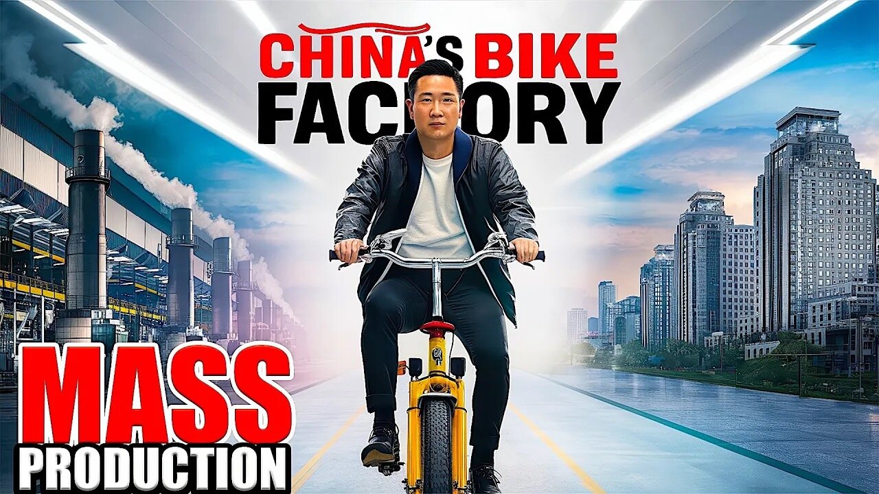 China's MASS PRODUCTION of Bicycles Revealed!