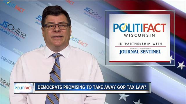 Politifact Wisconsin: Democrats threaten GOP tax law