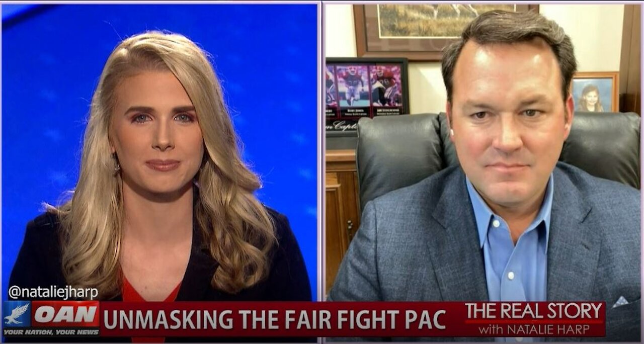 The Real Story - OAN Dem Super Pac Scheme with State Sen. Burt Jones