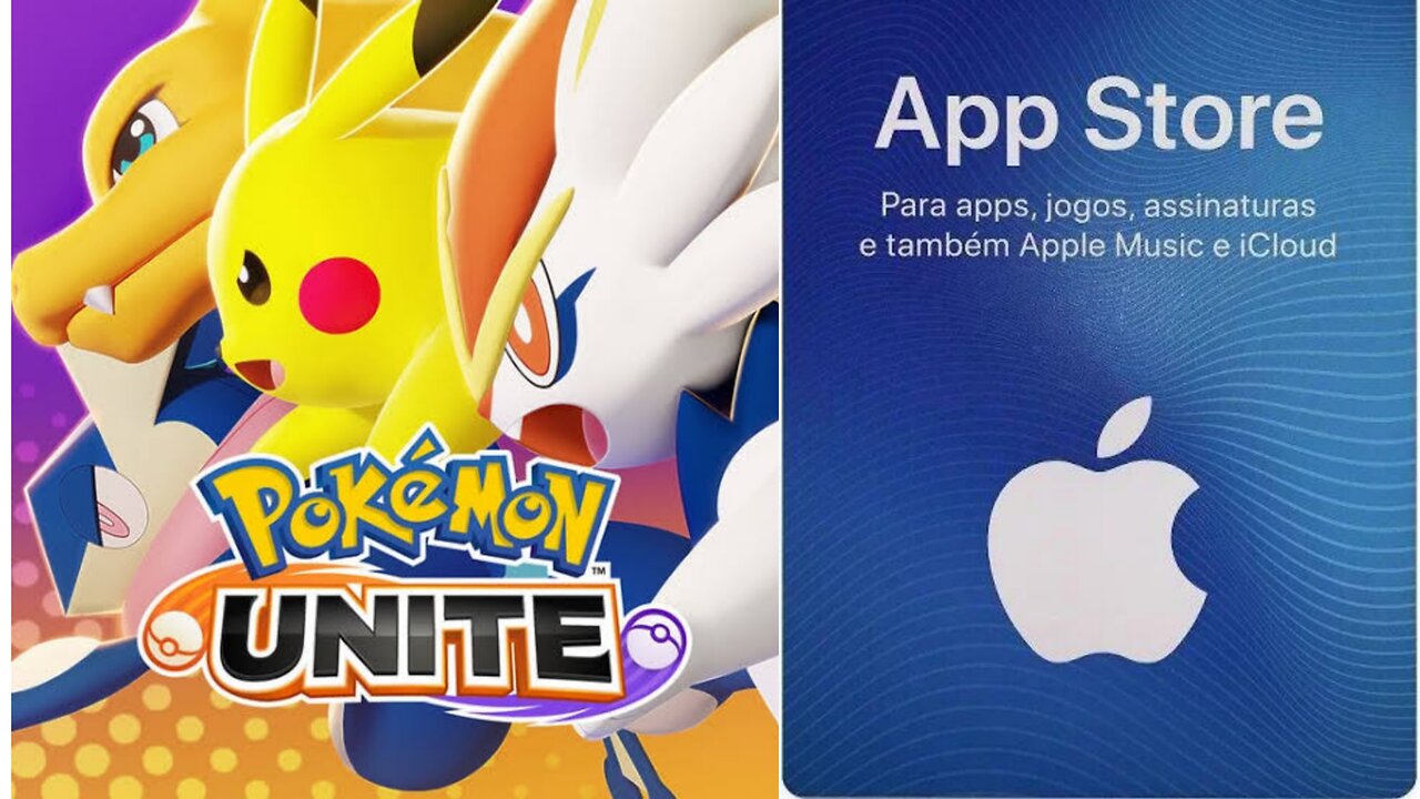 [L] Pokémon Unite + Gift card de 550 inscritos na Cos.tv