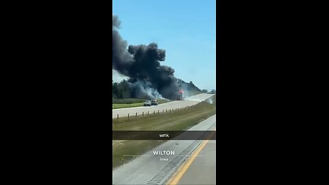 Iowa USA Truck Fire