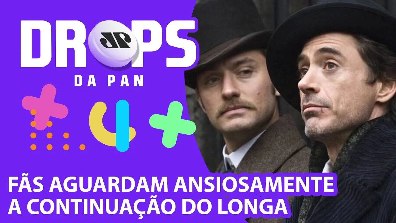 "Sherlock Holmes" é uma prioridade de Robert Downey Jr. | DROPS DA PAN