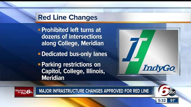 Major changes coming to Indianapolis street parking to prepare for Red Line transit system