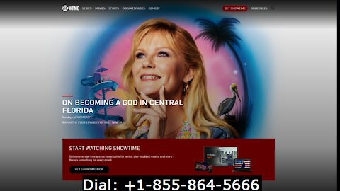 Showtime Anytime Activation Code +1-855-864-5666