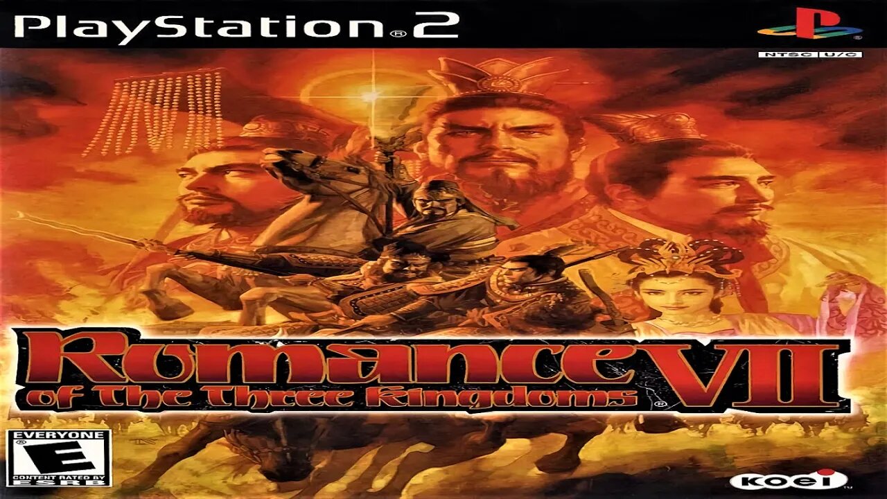 Romance Of The Three Kingdoms 7 Guan Yu LongPlay PS 2