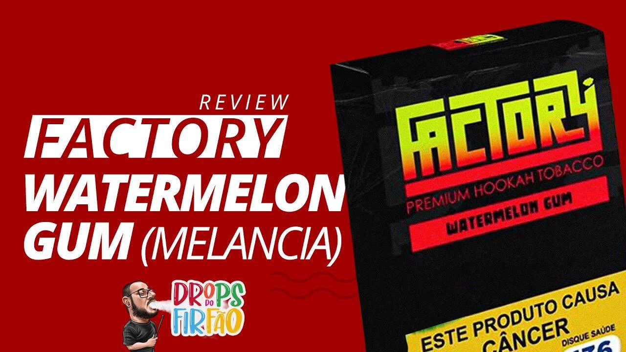 Review Factory: Watermelon Gum - [HALLS de Melancia/FREEGELS de Melancia] - Drops do Firfão #14