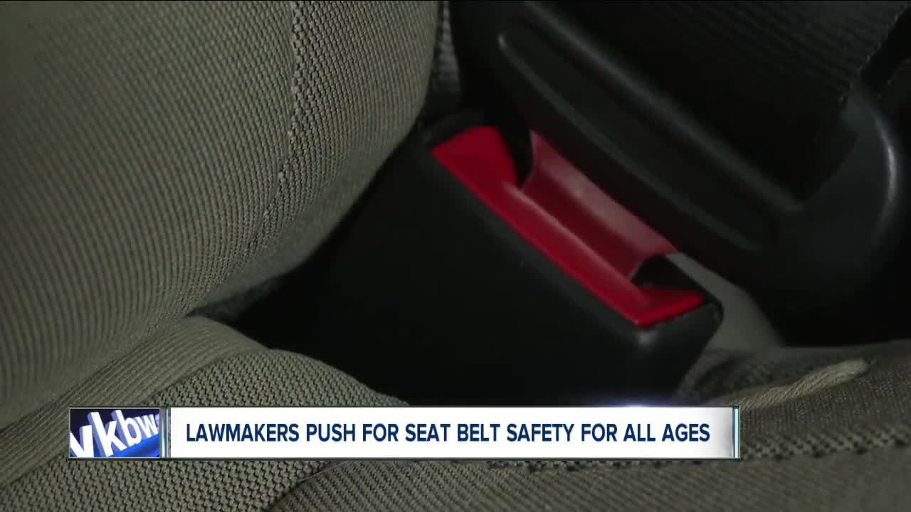 State assembly passes bill requiring passengers 16 years and older to wear seat belts in back seat