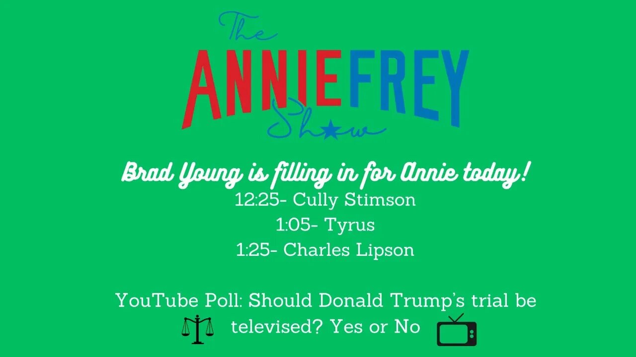 Trump Trial, A New Democrat Challenger, and Bragg's Plan • Annie Frey Show 4/6/23