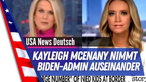 Kayleigh McEnany nimmt Biden-Administrator wegen mangelnder!