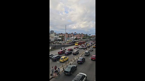 Bogota colombia 🇨🇴 Traffic I'll rather walk