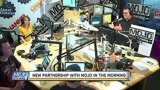 New partnership with Mojo in the Morning