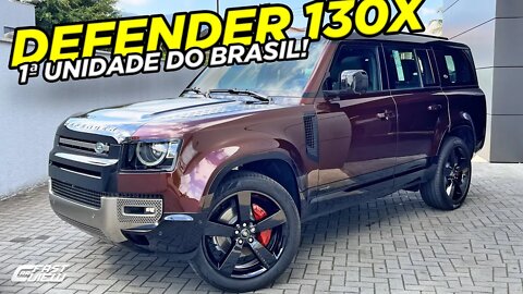 NOVO LAND ROVER DEFENDER 130 X D300 2023 SUV INCRÍVEL COM 8 LUGARES E EXTREMA CAPACIDADE OFF-ROAD!