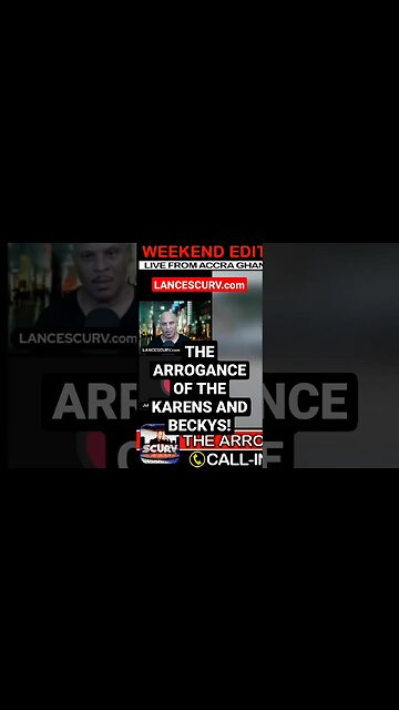 THE ARROGANCE OF THE KARENS AND BECKYS! | @LanceScurv #racism #karen #becky #scranton