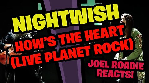 Nightwish - How's The Heart Acoustic (Planet Rock session) - Roadie Reacts