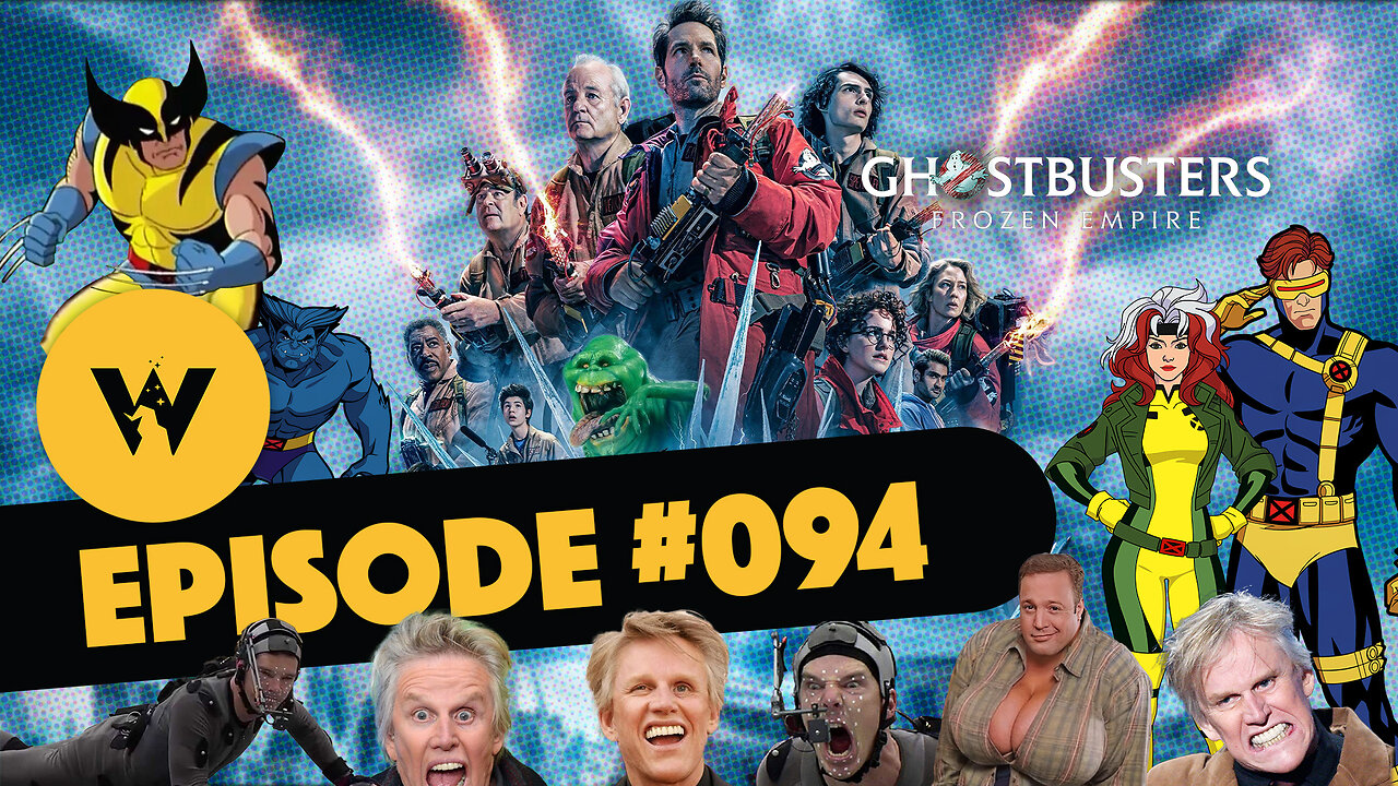 Drunken Movie Review of Ghostbusters: Frozen Empire, X-Men '97 Episode 1 & 2 - WizardShack Podcast