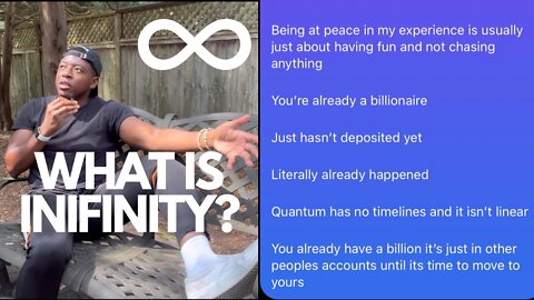 My Cosmic Understanding of Infinity