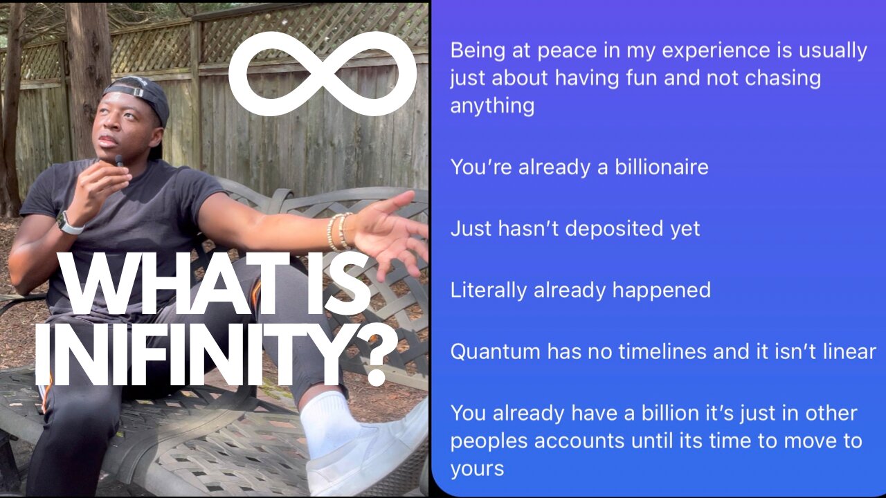 My Cosmic Understanding of Infinity